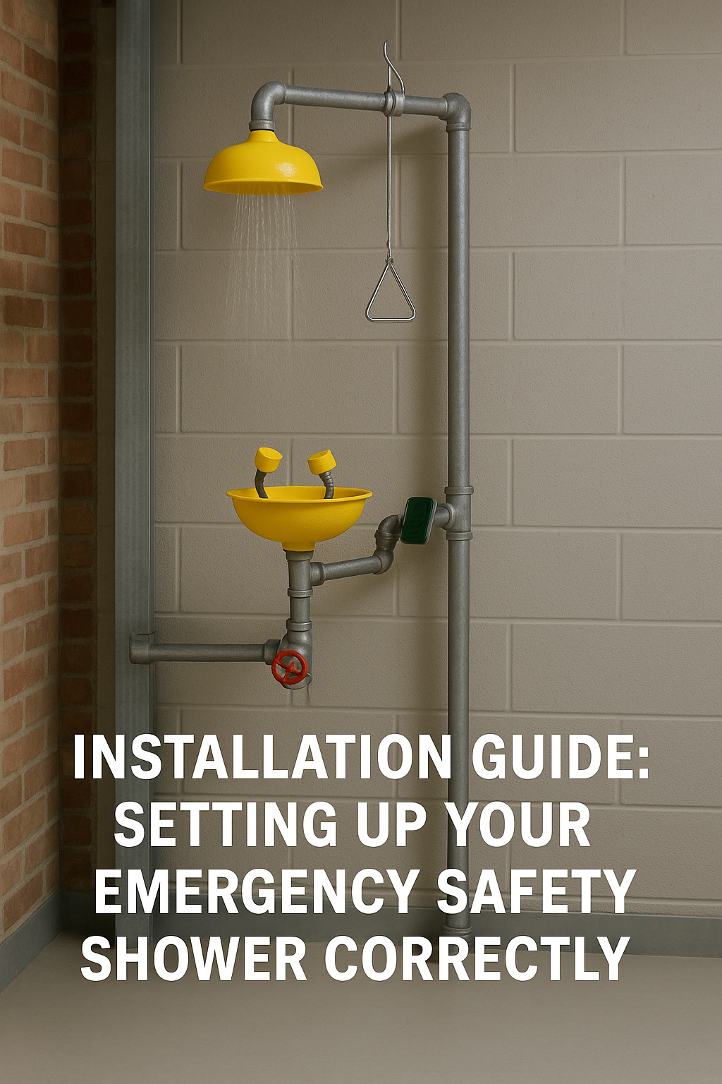 Safety Shower Installation: Guide to Correct Emergency Setup