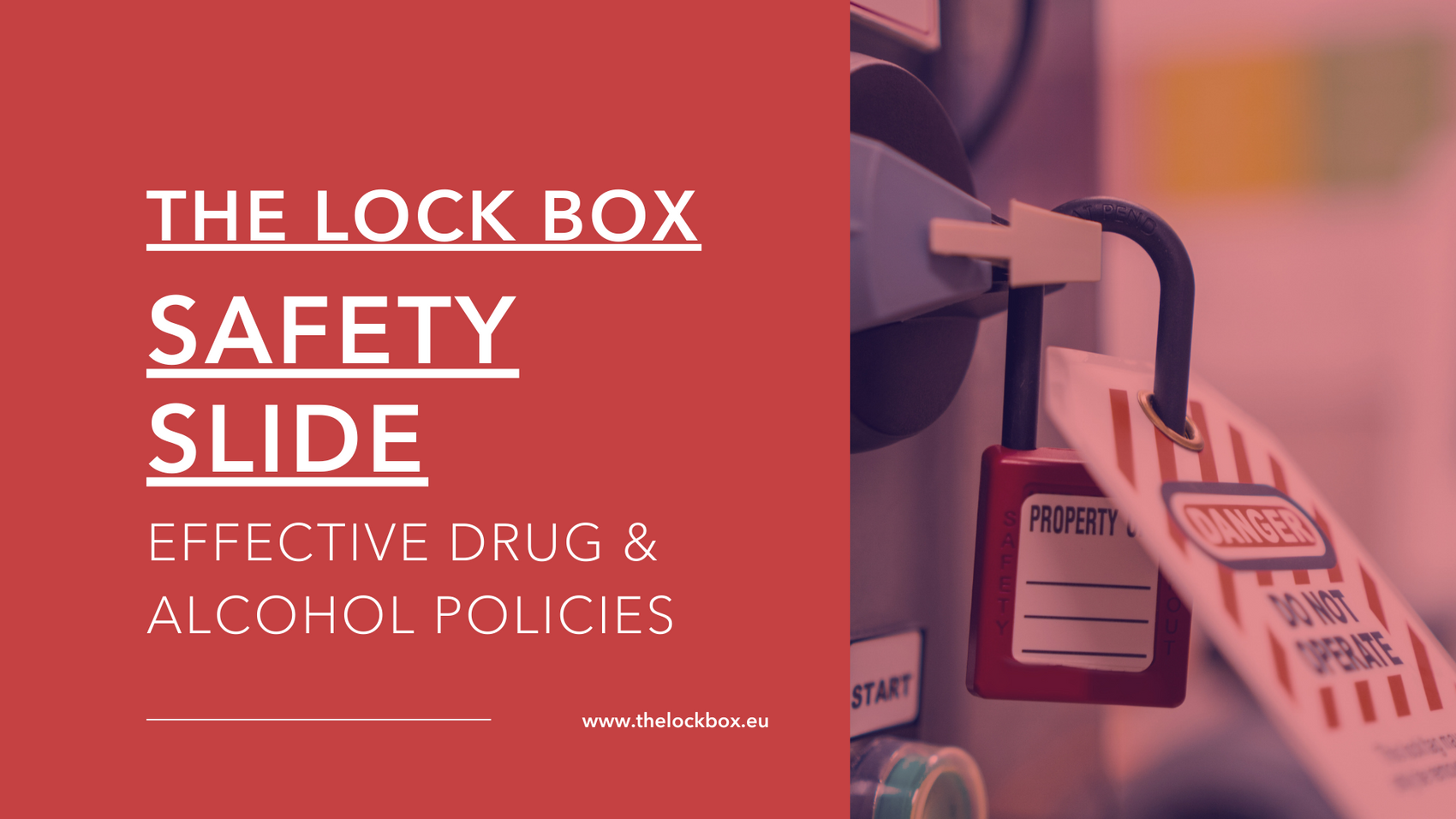 Safety Slide for Effective Drug & Alcohol Policies