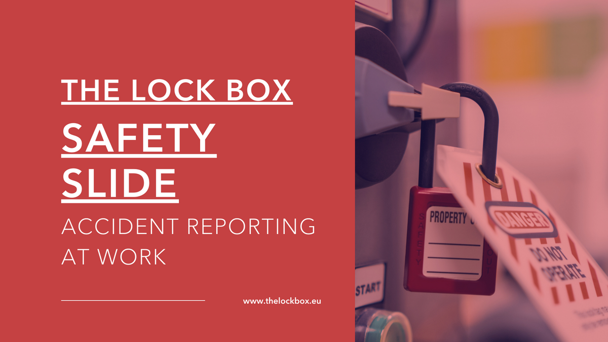 Safety Slide for Accident Reporting At Work
