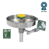 Douche oculaire murale inox AXION® 7460B – usage industriel