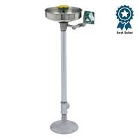 Freistehende Edelstahl-Augendusche AXION® 7461 für Industrie