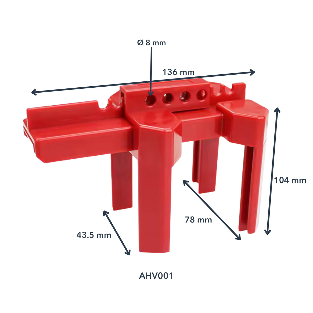 Adjustable Valve Handle Lock