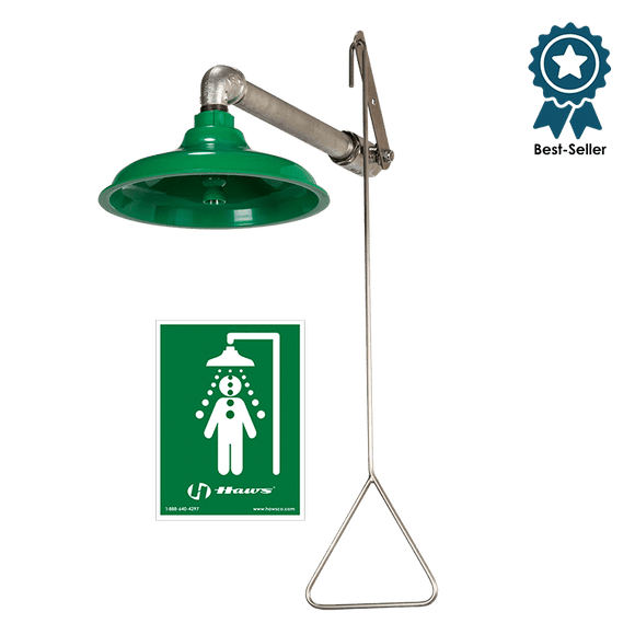 Haws 8122 AXION Douche de sécurité – Murale ou plafond