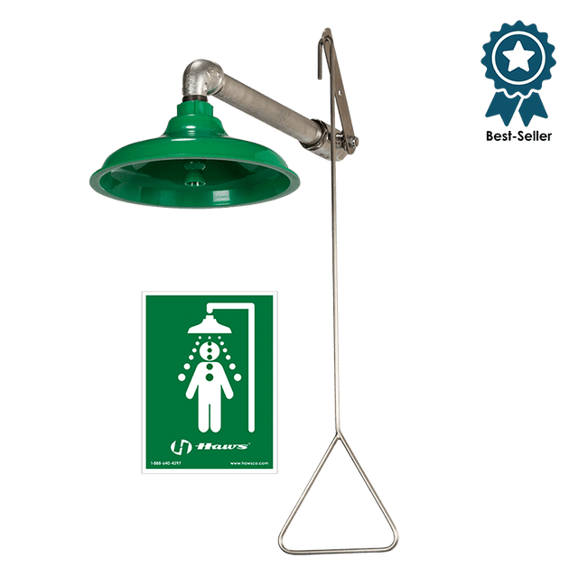 Haws 8122 AXION Douche de sécurité – Murale ou plafond