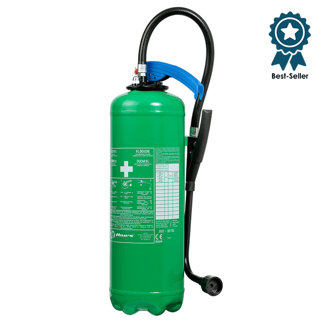 Haws® 8140 Douche d’Urgence Portable à Cartouche CO₂ – 9L