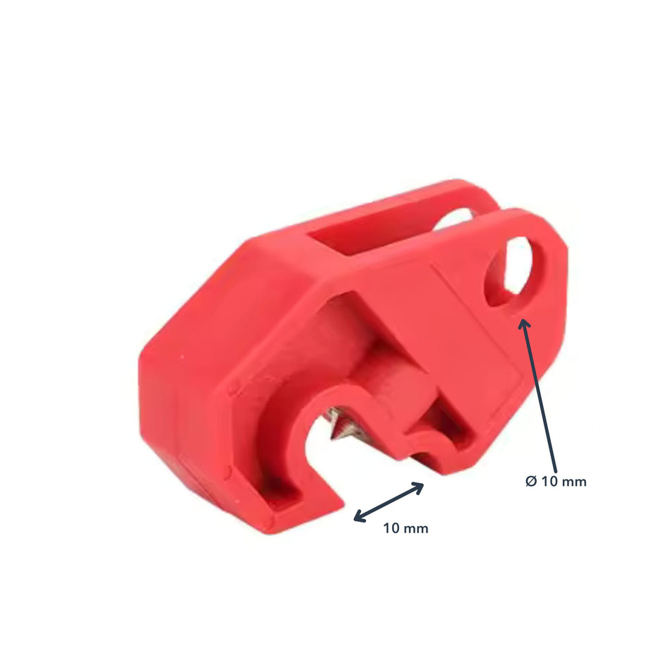 MCB Nylon Circuit Breaker Lockout without Pin - Style 1