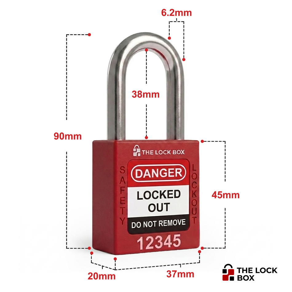 Cadenas de Consignation Acier 38mm