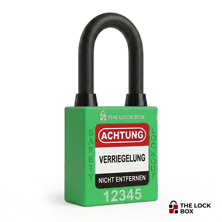 LOTO-Schloss Nylon staubdicht 38 mm - Lockout-Tagout Vorhängeschloss