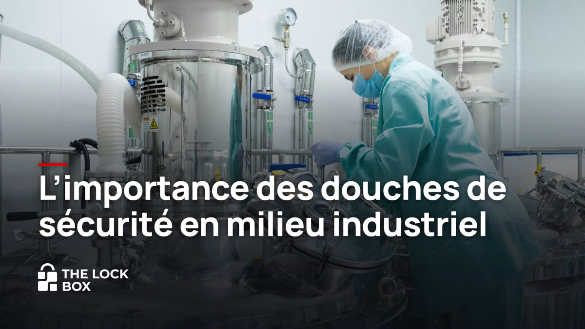 L'importance des douches de sécurité en milieu industriel