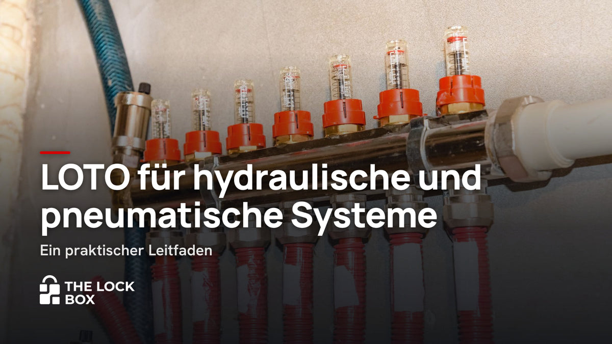 LOTO für hydraulische und pneumatische Systeme: Ein praktischer Leitfaden