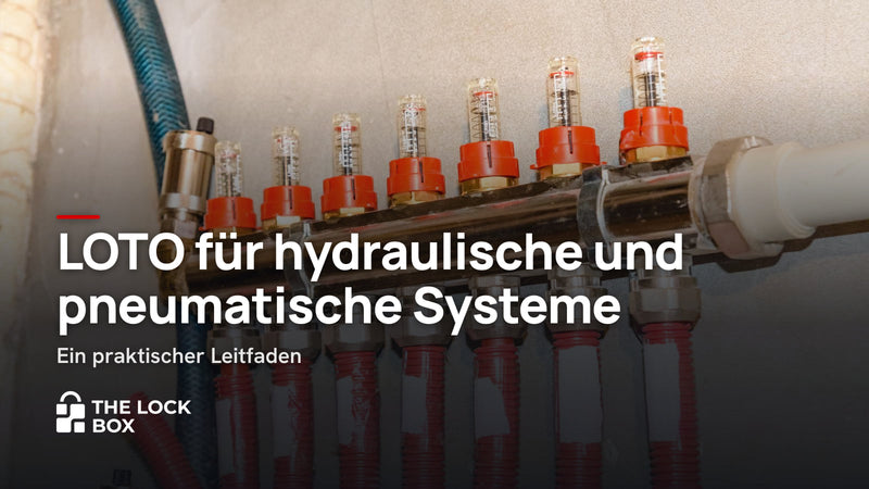 LOTO für hydraulische und pneumatische Systeme: Ein praktischer Leitfaden