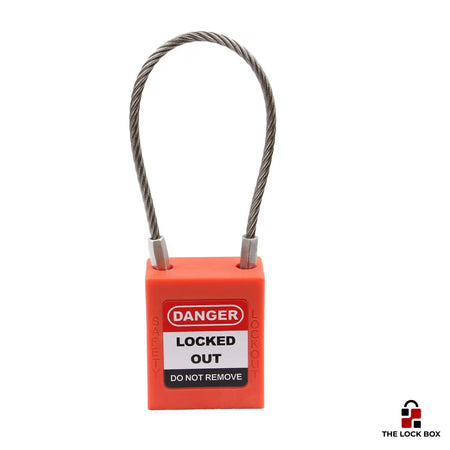 Buy Steel Wire Padlock | The Lock Box