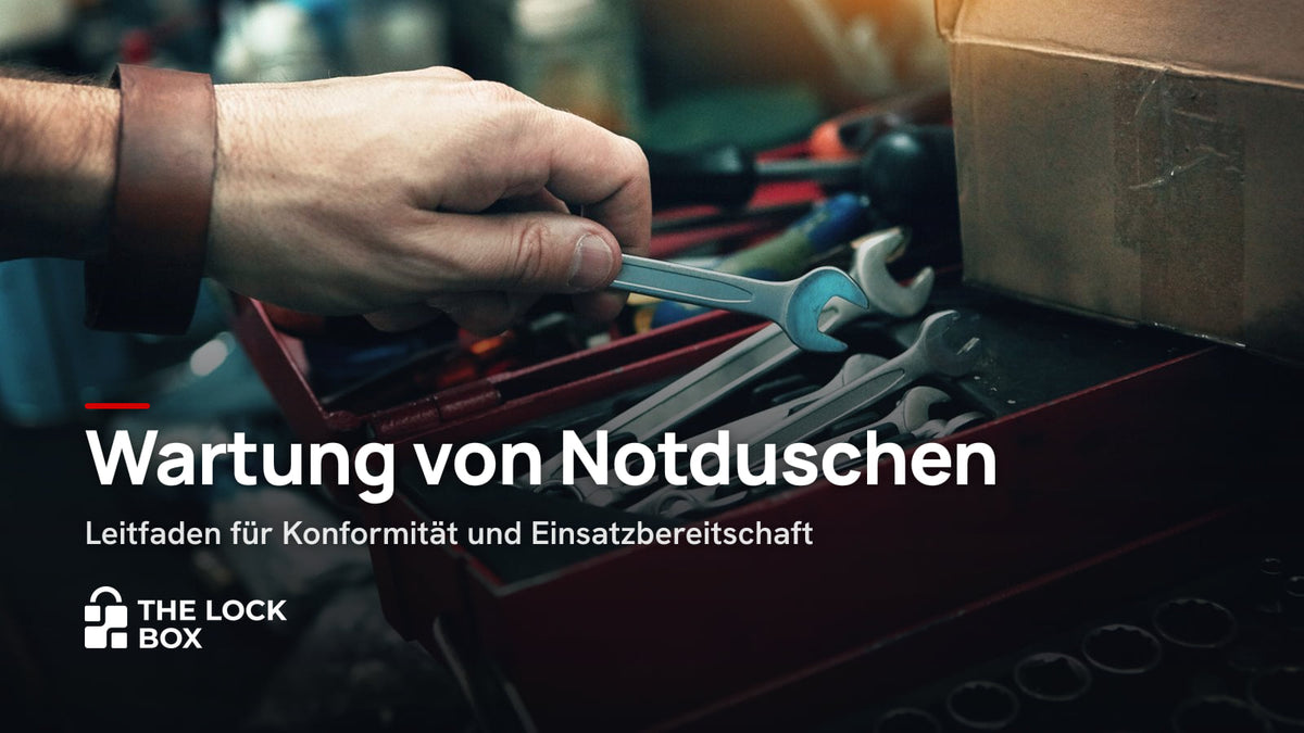 Wartung von Notduschen: Leitfaden für Konformität und Einsatzbereitschaft