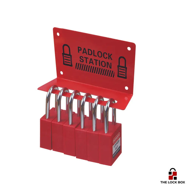 Padlock Lockout Station