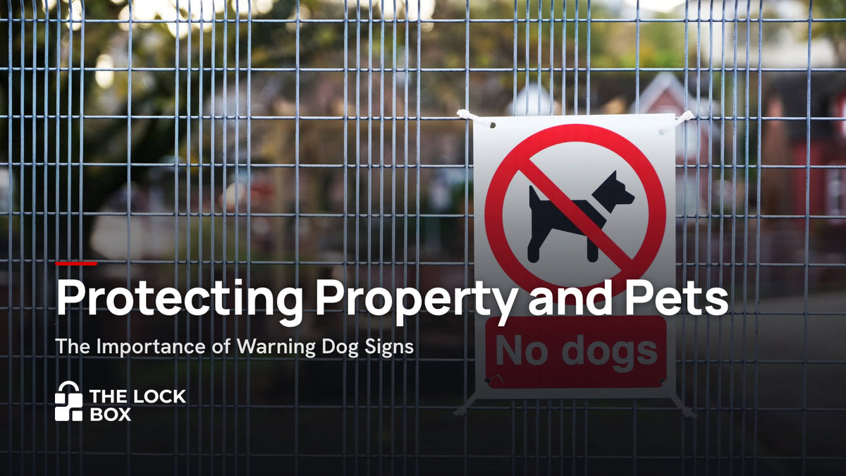 Protecting Property and Pets: The Importance of Warning Dog Signs