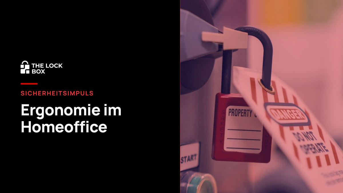 Sicherheitsimpuls: Ergonomie im Homeoffice