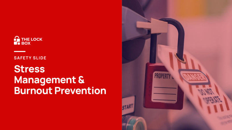Safety Slide for Stress Management & Burnout Prevention
