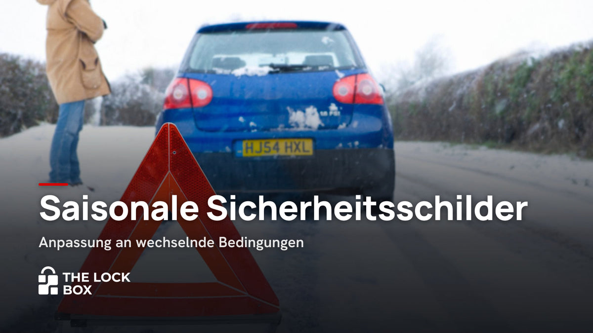 Saisonale Sicherheitsschilder: Anpassung an wechselnde Bedingungen