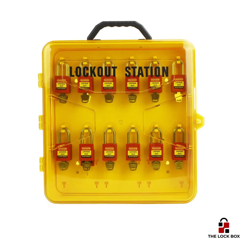 Buy Small Lockout Tag Out Station - Style 1 | The Lock Box
