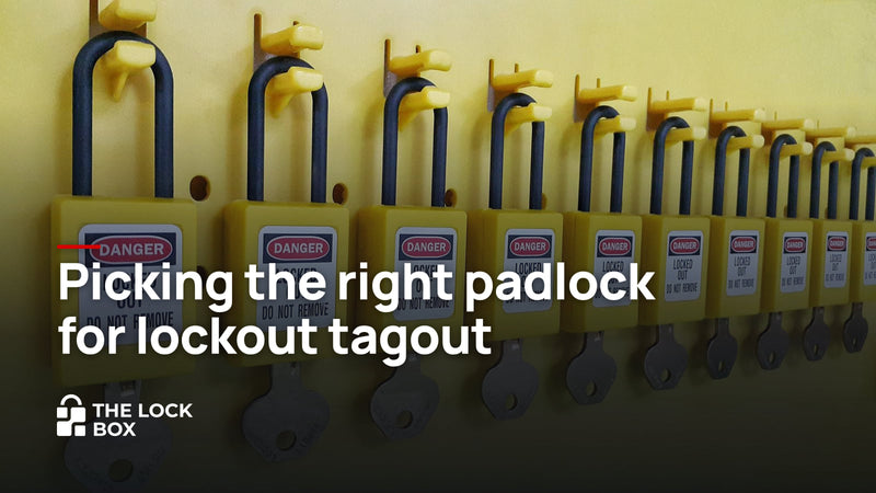 Picking the right padlock for lockout tagout